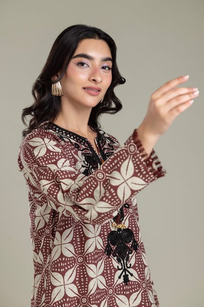 Embroidered | Light Khaddar | Fabrics 2 Piece | Top and Bottom | USD 35.00