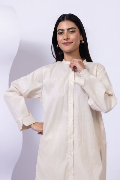 Dyed | Ripple Crinkle | Kurta | USD 7.50