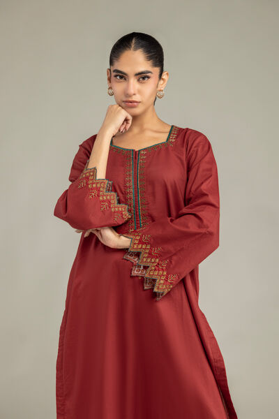 Embroidered | Cambric | Long Cambric Kurta | USD 20.00