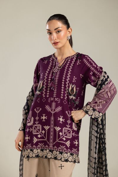 Embroidered | Raw Silk | Short Silk Kurta | USD 16.50