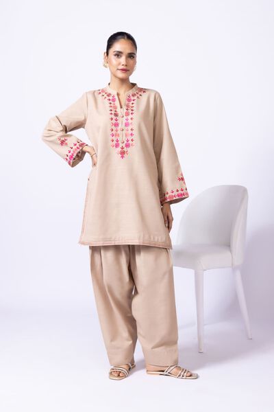 Embroidered | Khaddar | Kurta | USD 7.50