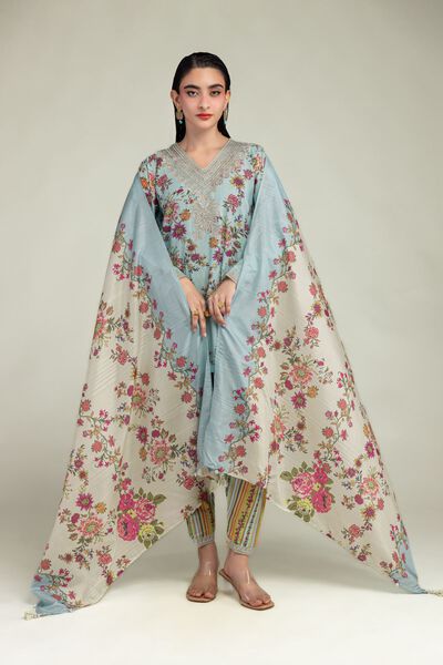 Embroidered | Raw Silk | Raw Silk Shalwar | USD 9.00