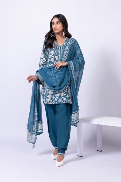 Embroidered | Viscose Oak Silk | Shalwar | USD 12.00