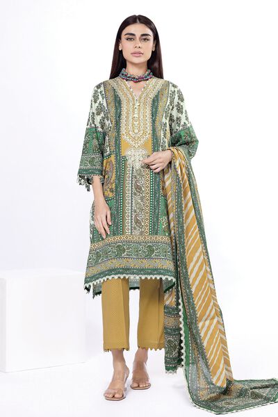 Embroidered | Dobby | Fabrics 3 Piece | USD 45.00