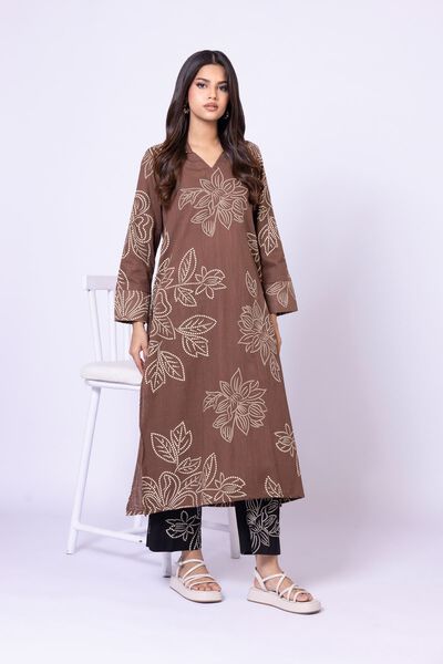 Printed | Heavy Textured Cotton | Pants | USD 20.00