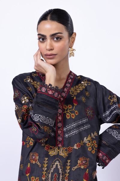 Embroidered | Thai Silk | Kurta | USD 19.50