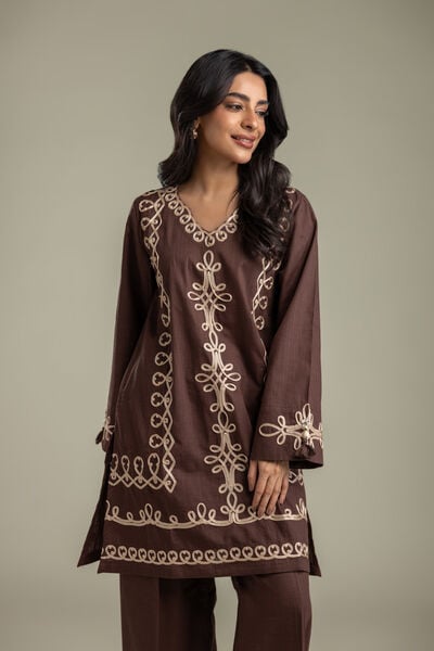 Embroidered | Heavy Textured Cotton | Kurta | USD 55.00