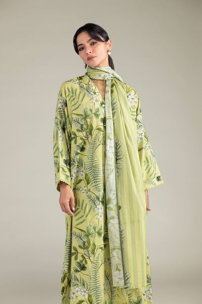 Printed | Lawn | Floral Lawn Dupatta | USD 30.00