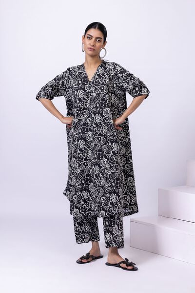 Printed | Ripple Crinkle | Kurta | USD 25.00