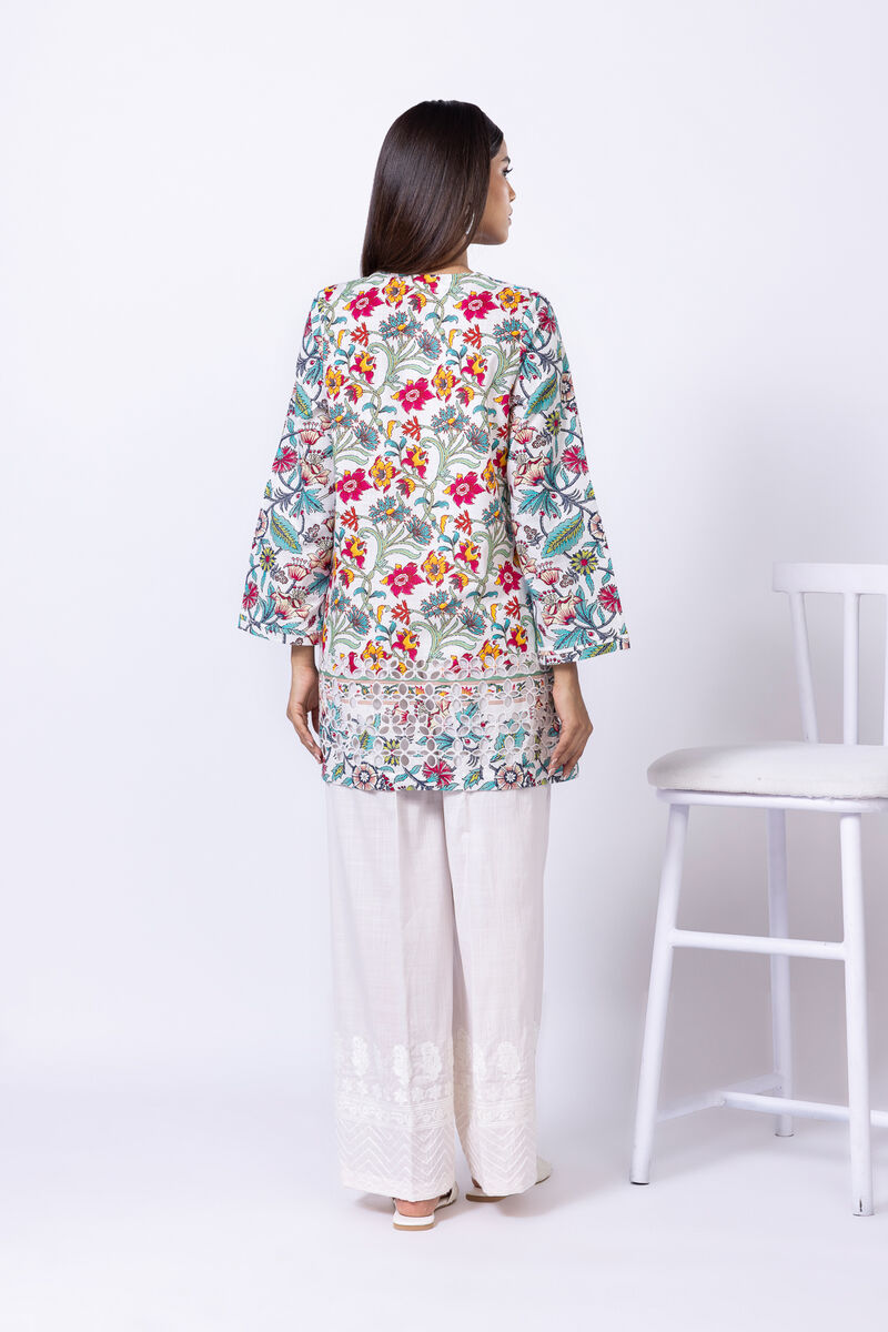 Embroidered | Crosshatch Poplin | Kurta | USD 17.50