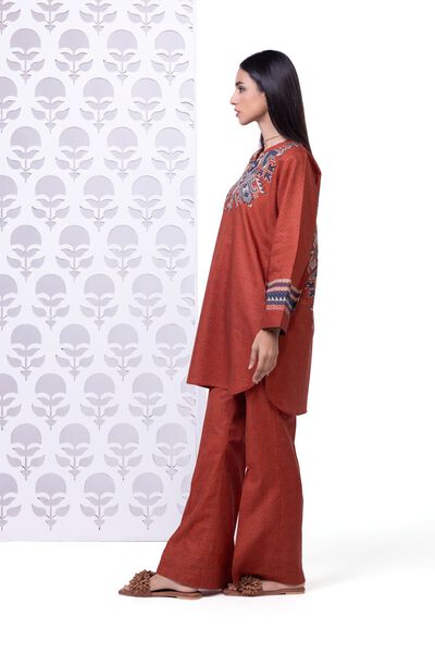 Khaadi Dyed Embroidered Dobby main image 0