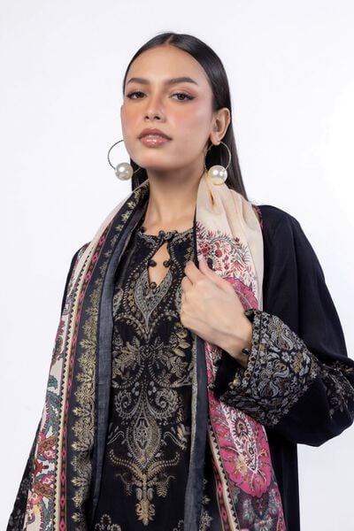 Dyed | Jacquard | Fabrics 3 Piece | USD 45.00