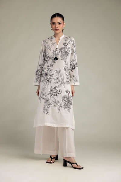 Embroidered | Cambric | Solid Cambric Shalwar | USD 35.00