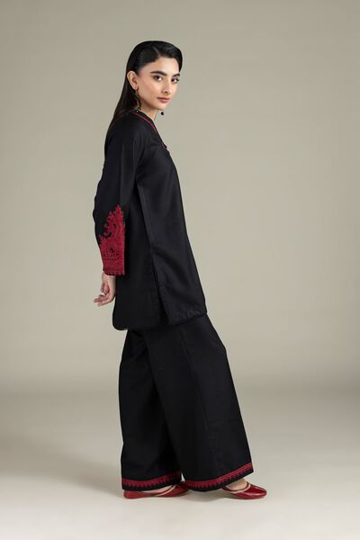 Embroidered | Heavy Blended Viscose | Pants | USD 18.00