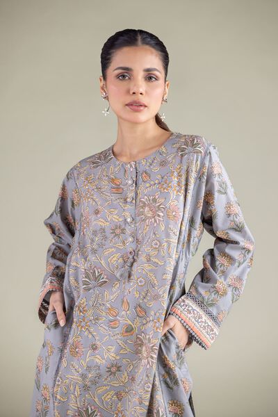Printed | Cambric | Floral Longline Kurta | USD 35.00