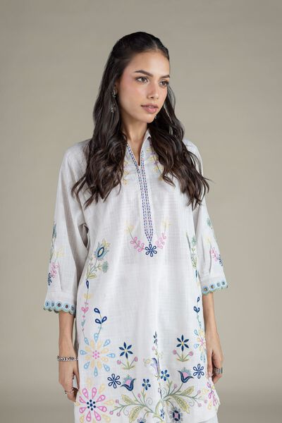 Embroidered | Heavy Textured Cotton | Kurta | USD 20.00