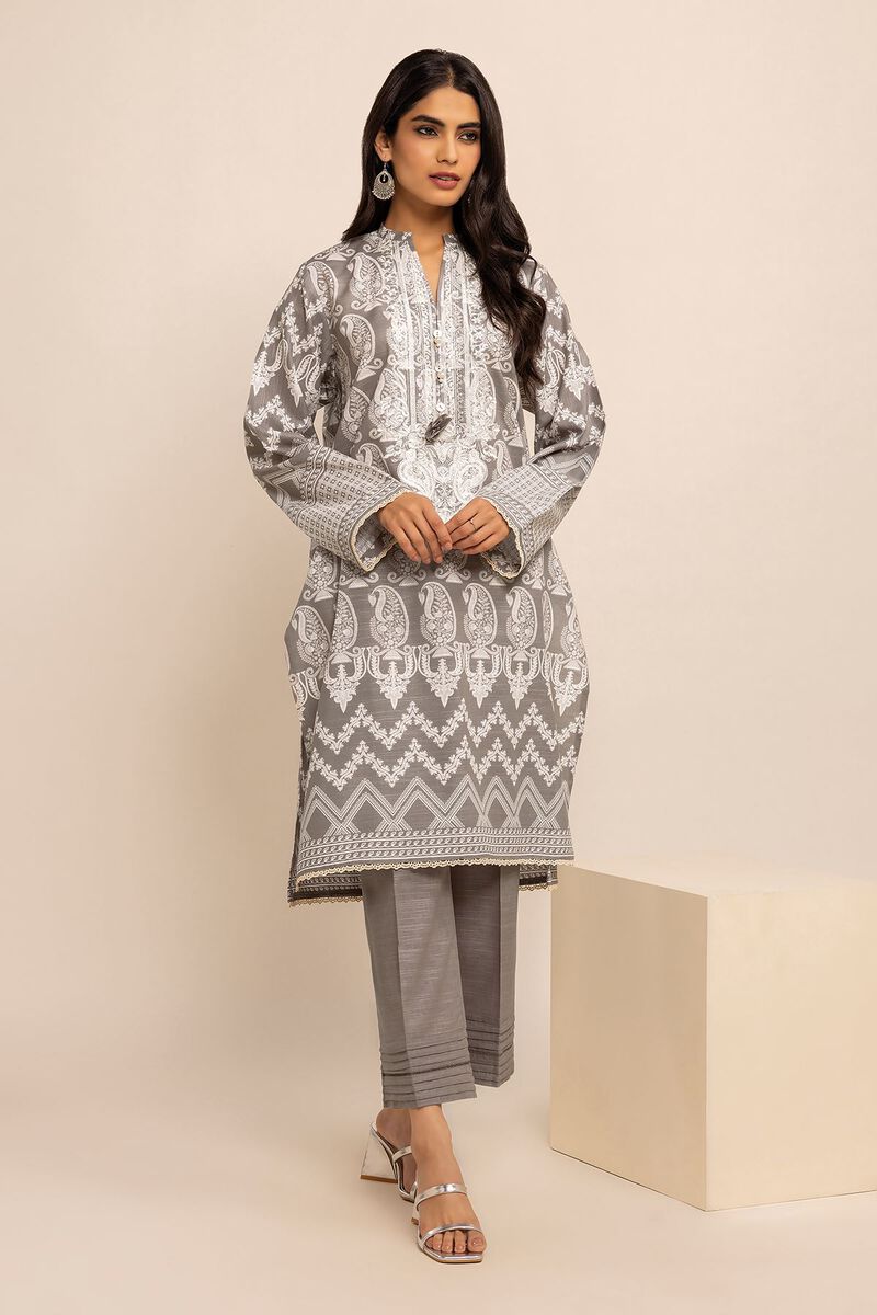 Light Khaddar | Embroidered | Fabrics 2 Piece | Top Bottoms | null