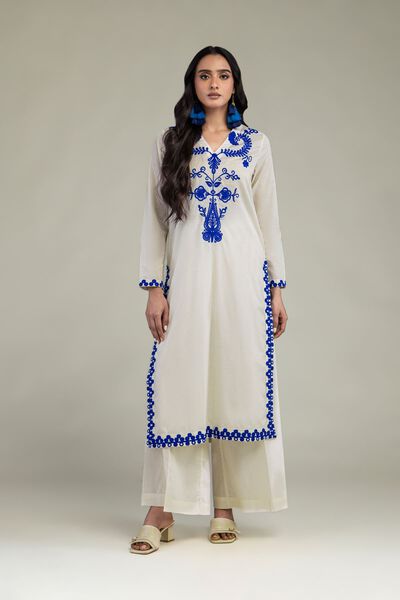 Embroidered | Cambric | Solid Cambric Shalwar | USD 30.00