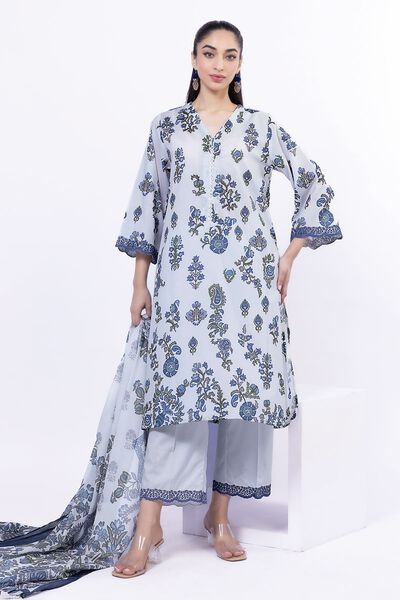 Embroidered | Lawn | Fabrics 3 Piece | USD 20.00