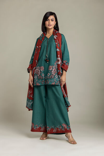 Printed | Light Khaddar | Fabrics 3 Piece | USD 45.00