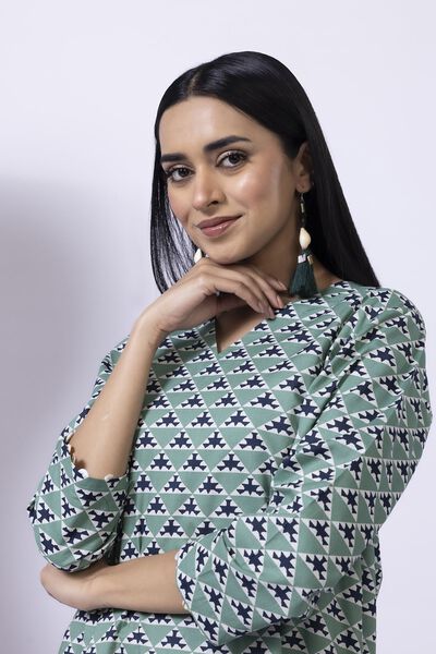 Printed | Cambric | Kurta | USD 10.00