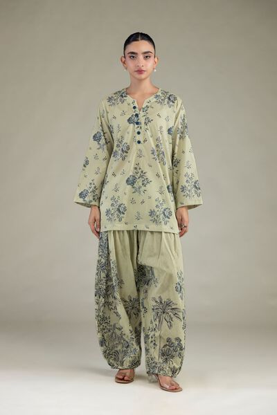 Printed | Cambric | Floral Cambric Kurta | USD 35.00