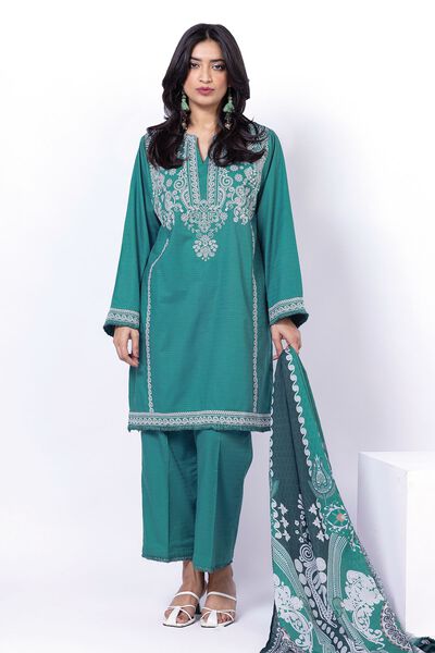 Embroidered | Dobby | Fabrics 3 Piece | USD 30.00