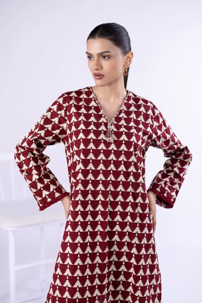 Printed | Crosshatch Poplin | Kurta | USD 25.00