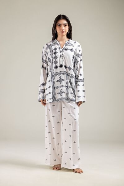Embroidered | Viscose Crepe | Trousers | USD 9.00