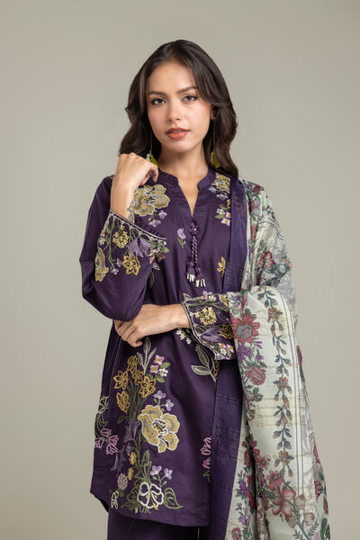 Embroidered | Polyester Silk | Dupatta | USD 30.00