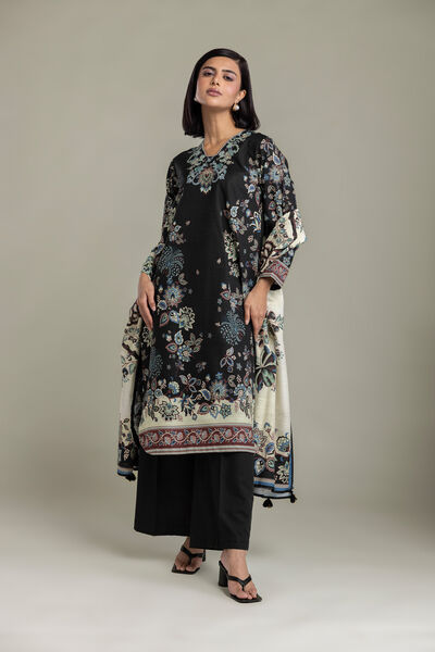 Printed | Light Khaddar | Tailored 3-Piece Set | USD 65.00