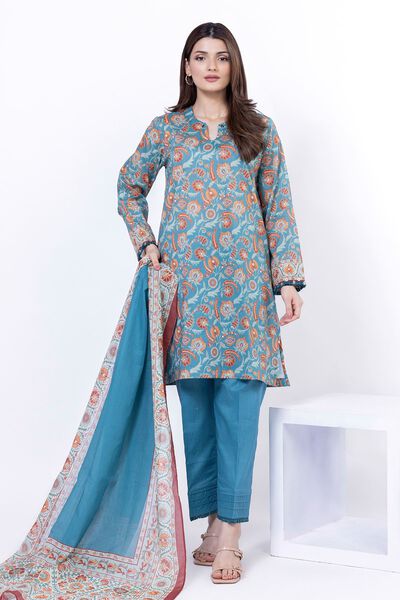 Printed | Lawn | Fabrics 3 Piece | USD 17.50