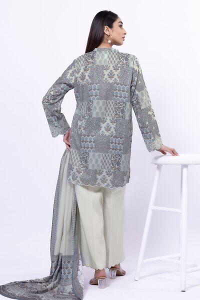 Embroidered | Lawn | Fabrics 3 Piece | USD 40.00