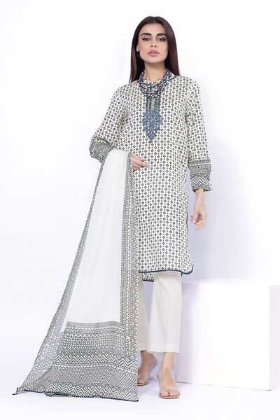 Embroidered | Lawn | Fabrics 3 Piece | USD 22.50
