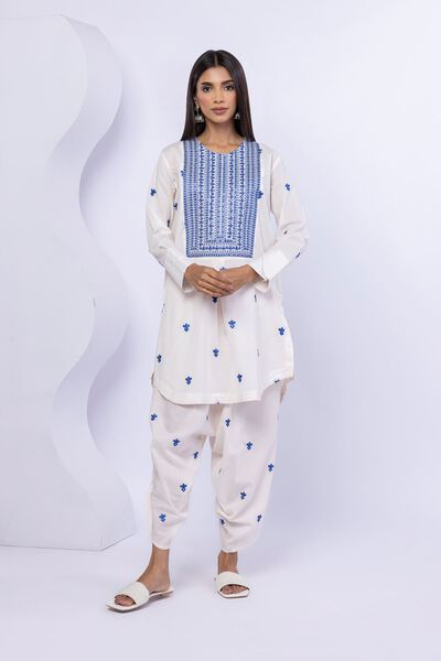 Embroidered | Cambric | Pants | USD 6.60