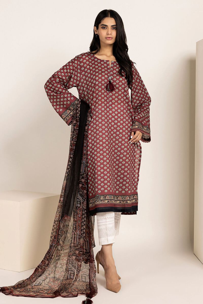 Lawn | Printed | Fabrics 2 Piece | Top Dupatta | null