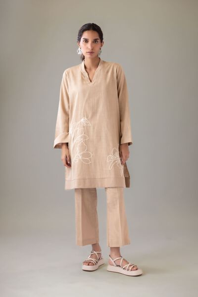 Embroidered | Heavy Textured Cotton | Kurta | USD 30.00