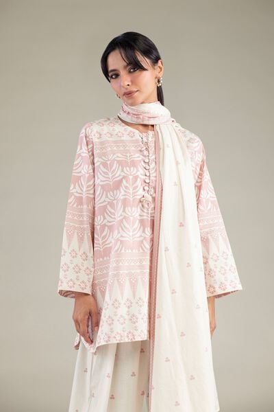 Cambric | Floral Pink Kurta | USD 35.00