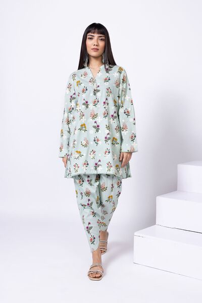 Embroidered | Crosshatch Poplin | Kurta | USD 9.00