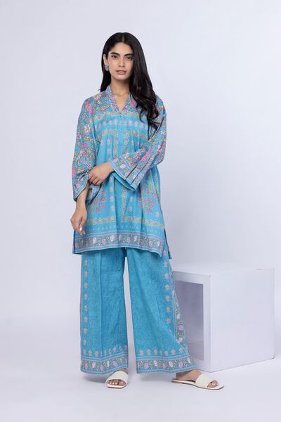 Printed | Ripple Crinkle | Pants | USD 9.00