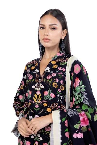 Embroidered | Blended Khaddar | Fabrics 3 Piece | USD 45.00