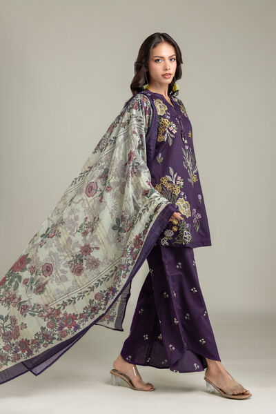 Embroidered | Polyester Silk | Dupatta | USD 30.00