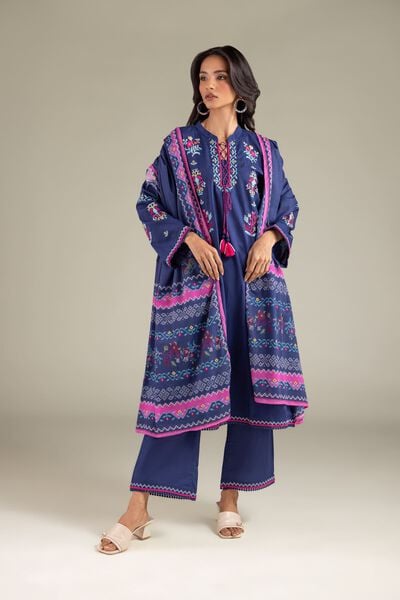 Embroidered | Cambric | Pants | USD 25.00