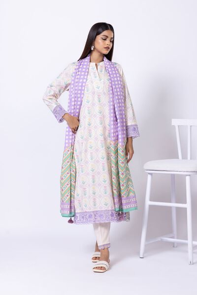 Embroidered | Crosshatch Poplin | Kurta | USD 35.00