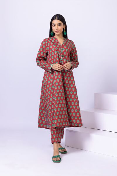 Printed | Cambric | Kurta | USD 10.00
