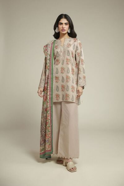 Embroidered | Mesuri | Fabrics 3 Piece | USD 45.00
