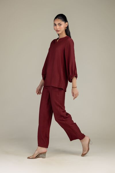 Dyed | Crepe | Trousers | USD 17.50