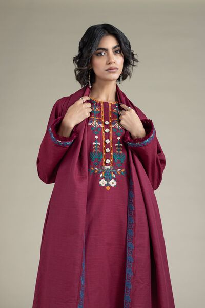 Embroidered | Textured Cotton | Dupatta | USD 20.00