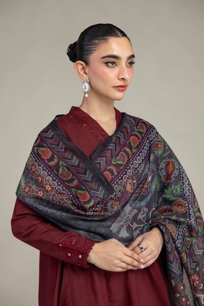 Embroidered | Mesuri | Floral Mesuri Dupatta | USD 15.00