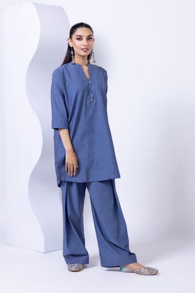Dyed | Chambray | Pants | USD 18.00